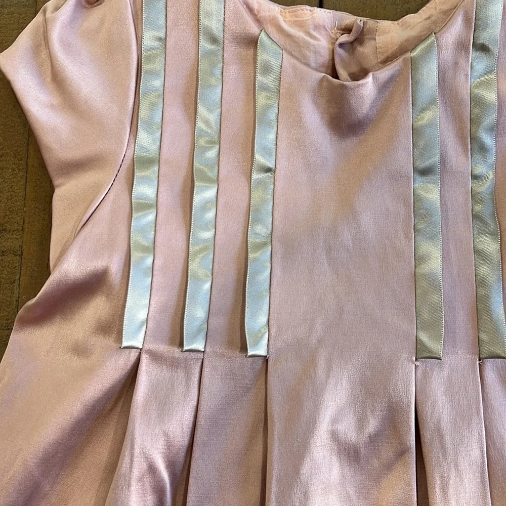 Jacadi rose pleated formal dress